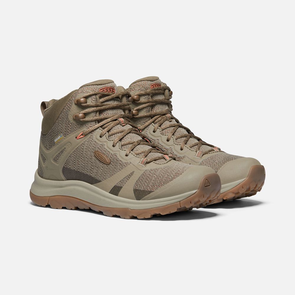 Keen Laarzen Dames Khaki - Terradora Ii Waterproof - 81065-DRHC